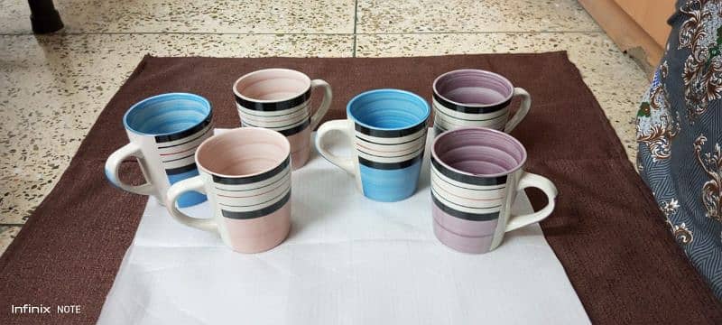 Big size Coffee 6 pieces Mugs Set. 1