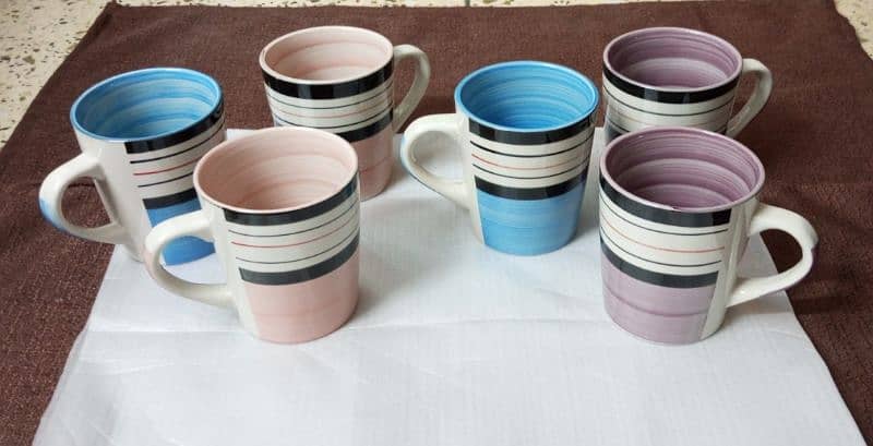 Big size Coffee 6 pieces Mugs Set. 2