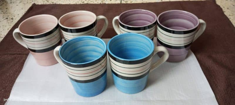 Big size Coffee 6 pieces Mugs Set. 5