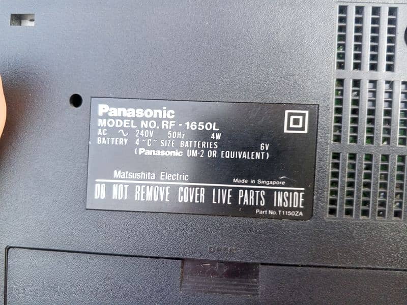 Radio Panasonic 3 band 11