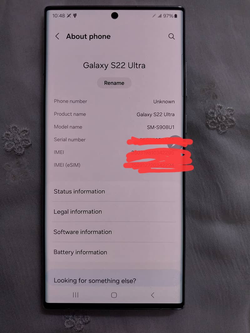 Samsung Galaxy S22 Ultra  12/256 3