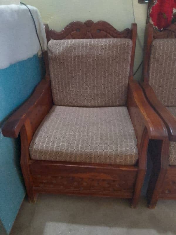 sofa set chairs 2 adad for sale 0