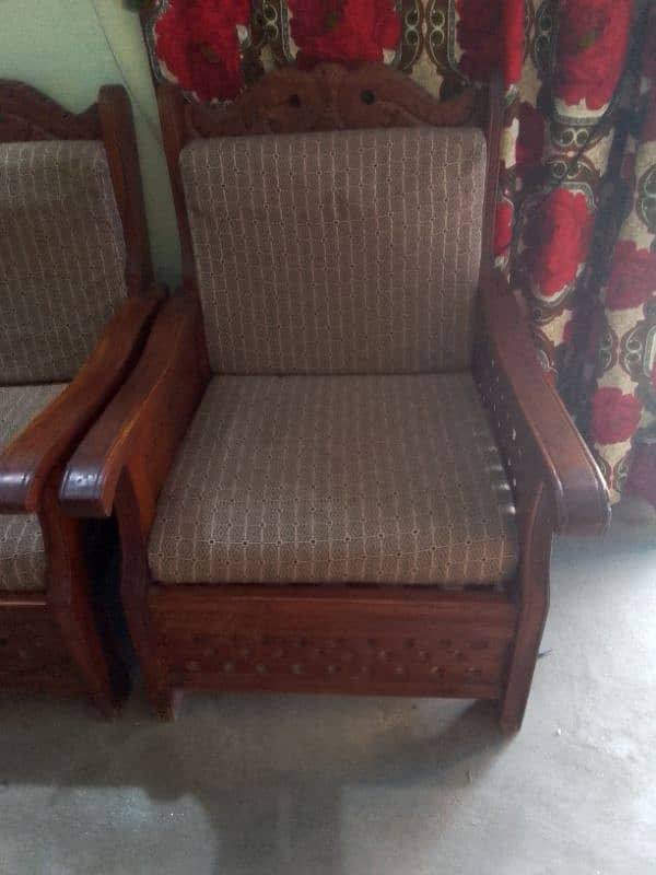 sofa set chairs 2 adad for sale 1