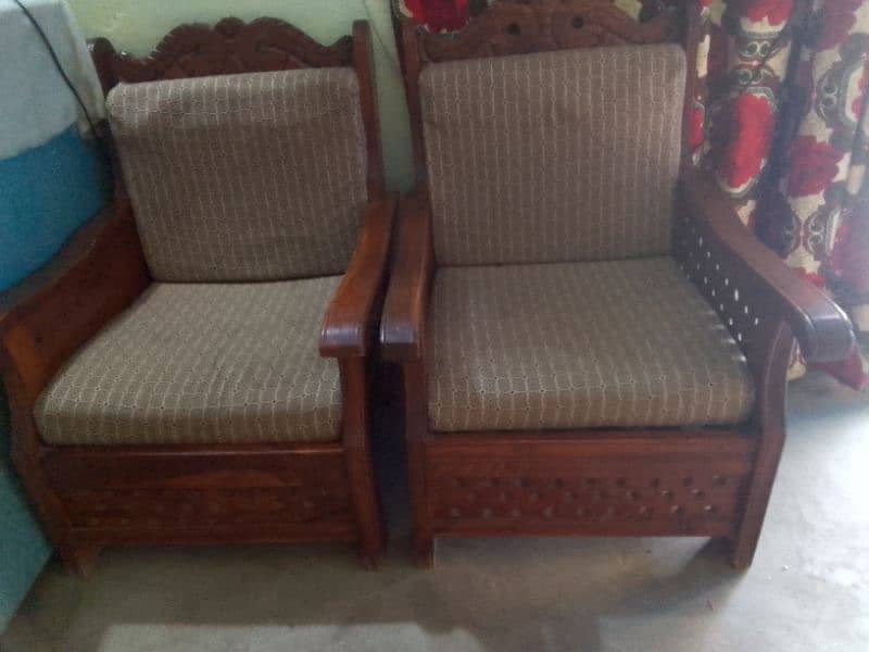 sofa set chairs 2 adad for sale 2