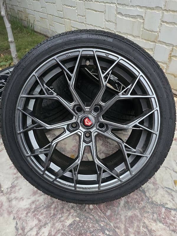 18 inch Rims 5x112 PCD with Tyres 0