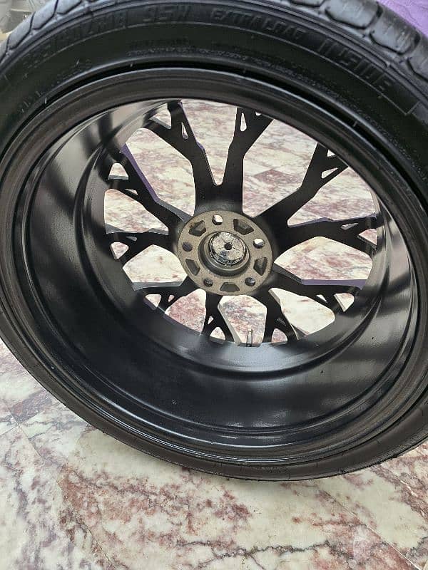 18 inch Rims 5x112 PCD with Tyres 4