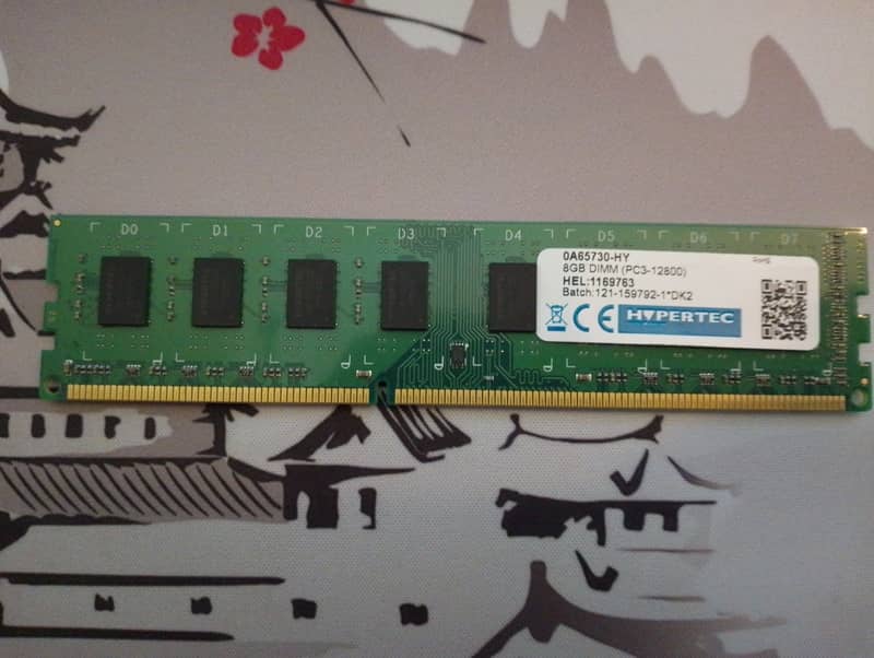 8GB PC3-12800 Ram Module (DDR3) 0