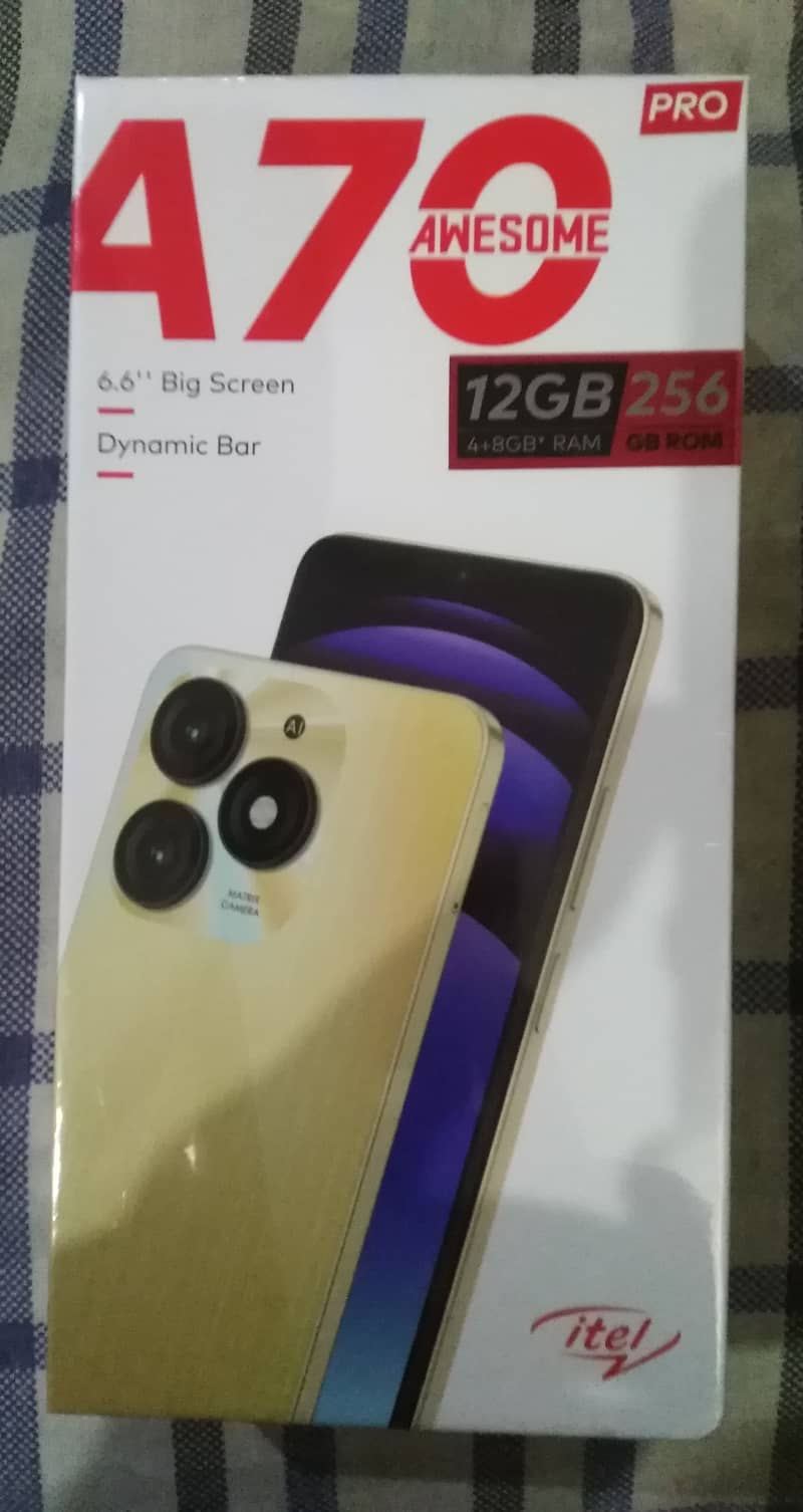 Itel A70 Pro 0