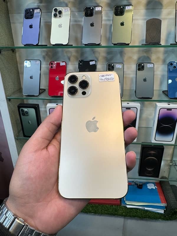 iphone 12pro max 256gb pta approved 0