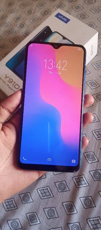 Vivo Y91 with Box 0