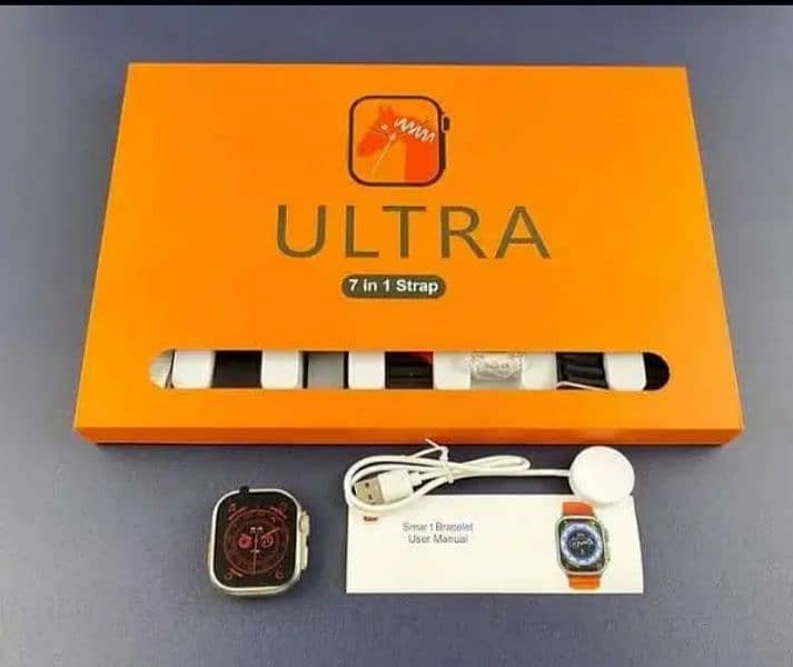 smart watch ultra 7 in 1 cash on delivery free Whatsapp03285734082 0