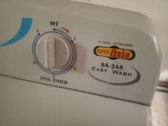 super Asia Washing machine with spinner