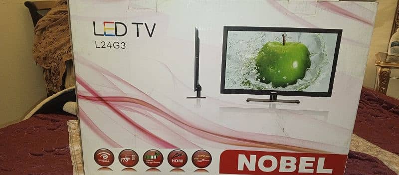 Noble LED 24-inch & Dish receiver with free 0