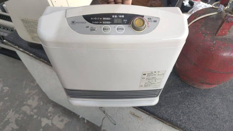 Rinnai Hybrid gas and electric blower Japanese room heaters 1