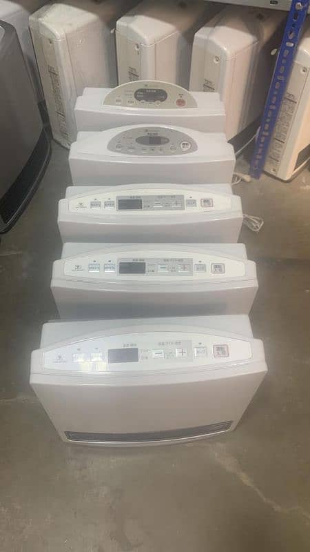 Rinnai Hybrid gas and electric blower Japanese room heaters 6