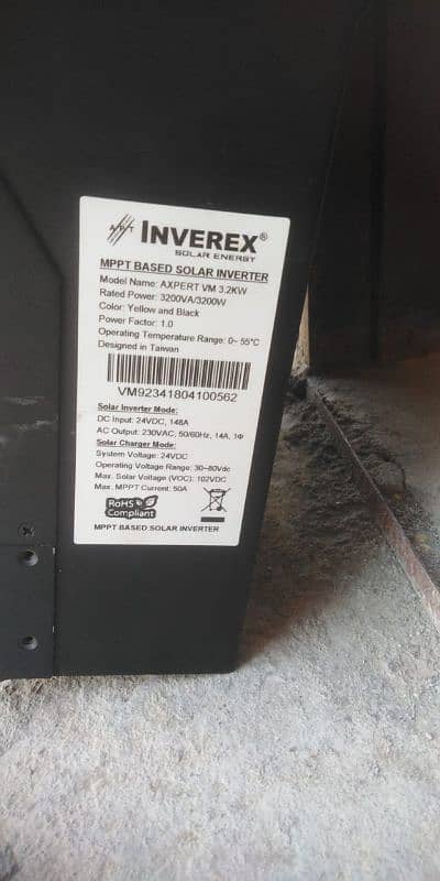 Inverex Solar Inverter 3.2 KW 1