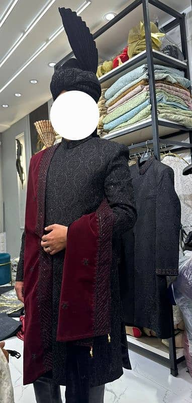 Black Sherwani in 10/10 condition 0