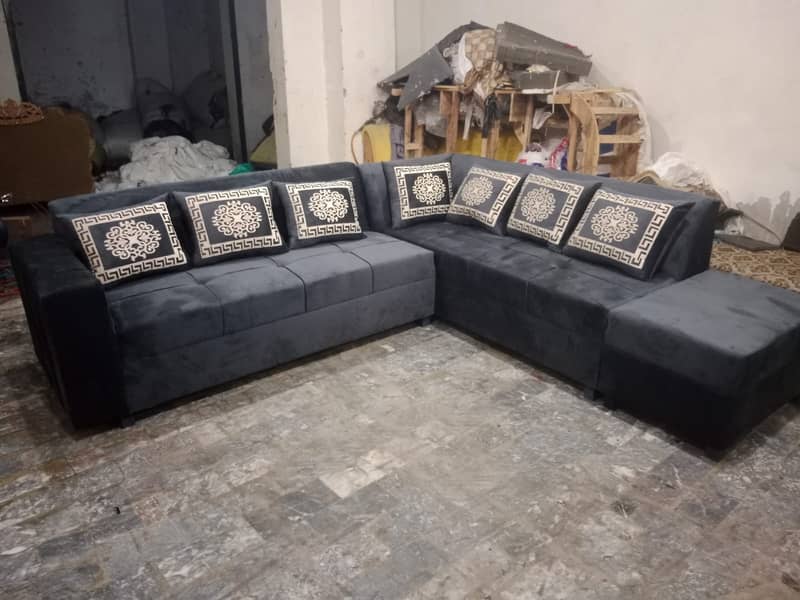 Sofa set\L shape sofa\6 seater sofa\wooden sofa\sofa cum bed 1