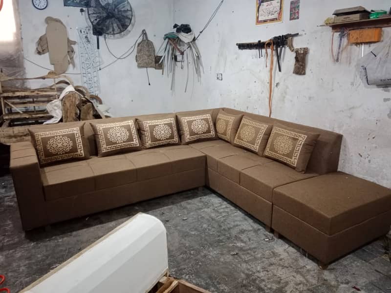 Sofa set\L shape sofa\6 seater sofa\wooden sofa\sofa cum bed 2