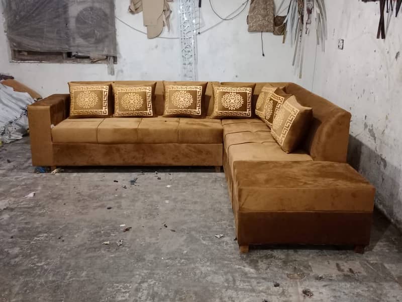 Sofa set\L shape sofa\6 seater sofa\wooden sofa\sofa cum bed 3