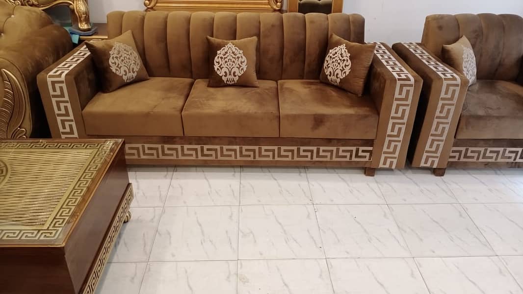 Sofa set\L shape sofa\6 seater sofa\wooden sofa\sofa cum bed 11