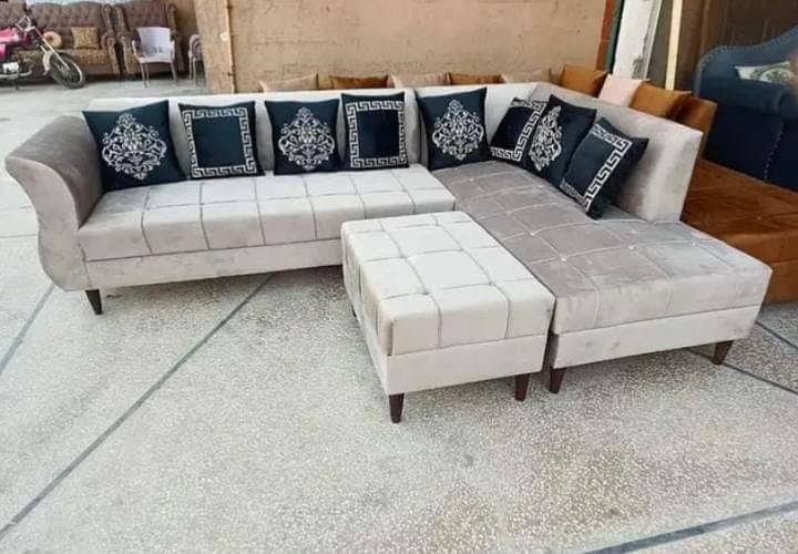 Sofa set\L shape sofa\6 seater sofa\wooden sofa\sofa cum bed 3