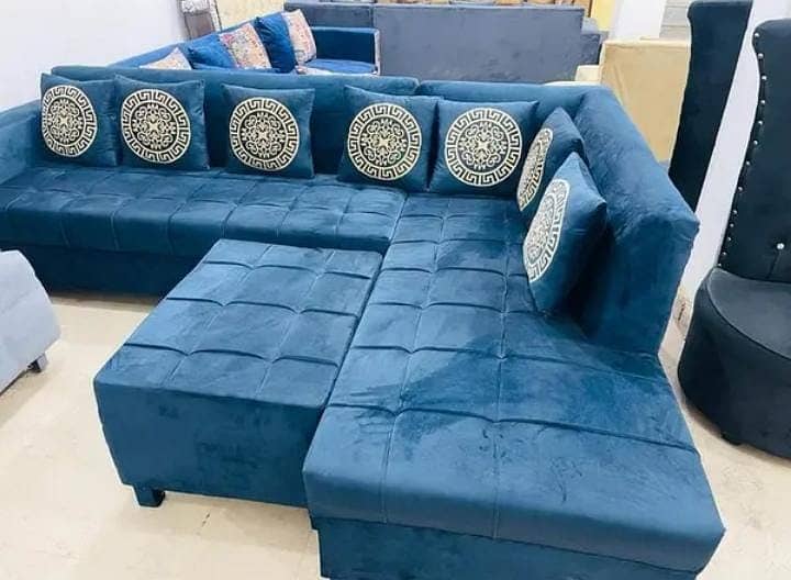 Sofa set\L shape sofa\6 seater sofa\wooden sofa\sofa cum bed 4