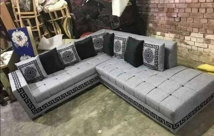 Sofa set\L shape sofa\6 seater sofa\wooden sofa\sofa cum bed 5