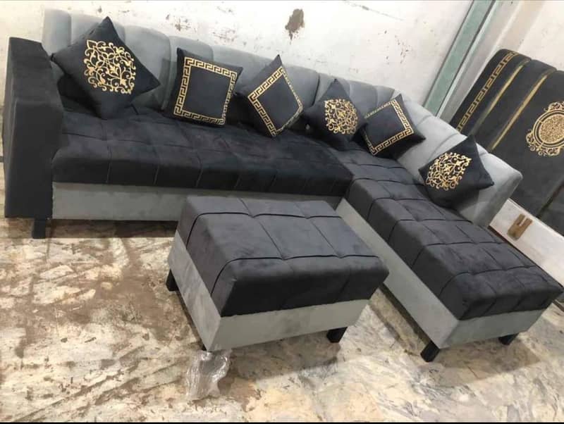 Sofa set\L shape sofa\6 seater sofa\wooden sofa\sofa cum bed 0