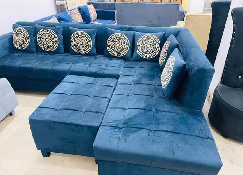 Sofa set\L shape sofa\6 seater sofa\wooden sofa\sofa cum bed 2