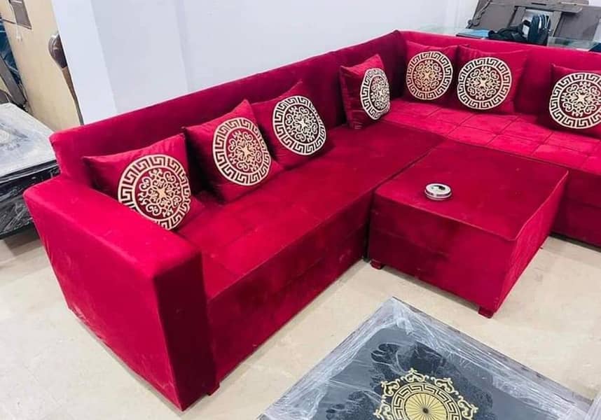 Sofa set\L shape sofa\6 seater sofa\wooden sofa\sofa cum bed 3