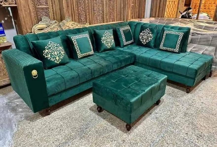 Sofa set\L shape sofa\6 seater sofa\wooden sofa\sofa cum bed 4