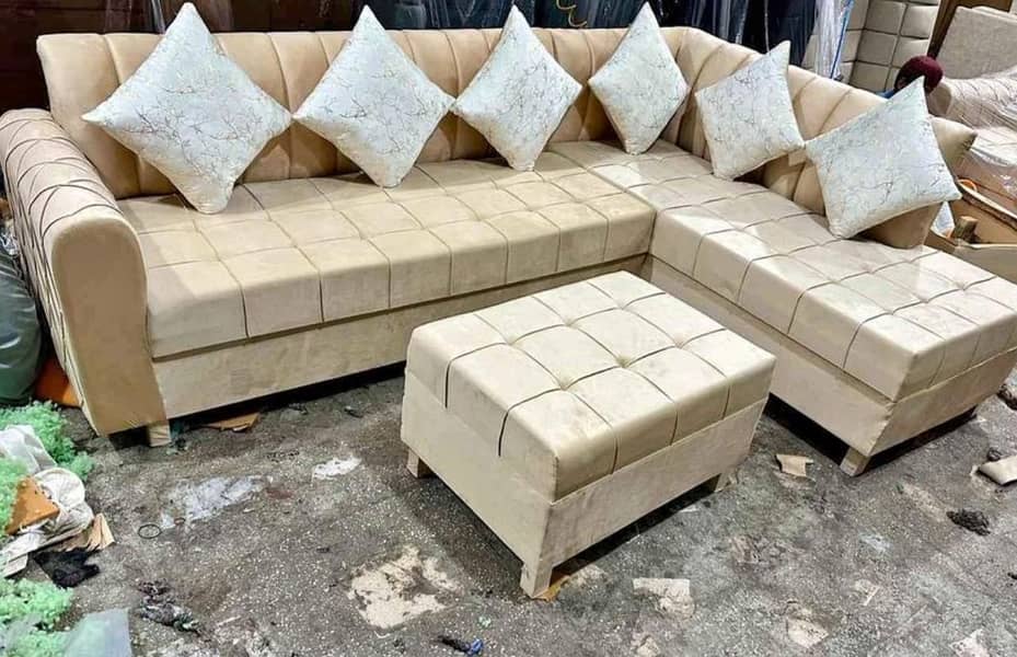 Sofa set\L shape sofa\6 seater sofa\wooden sofa\sofa cum bed 8