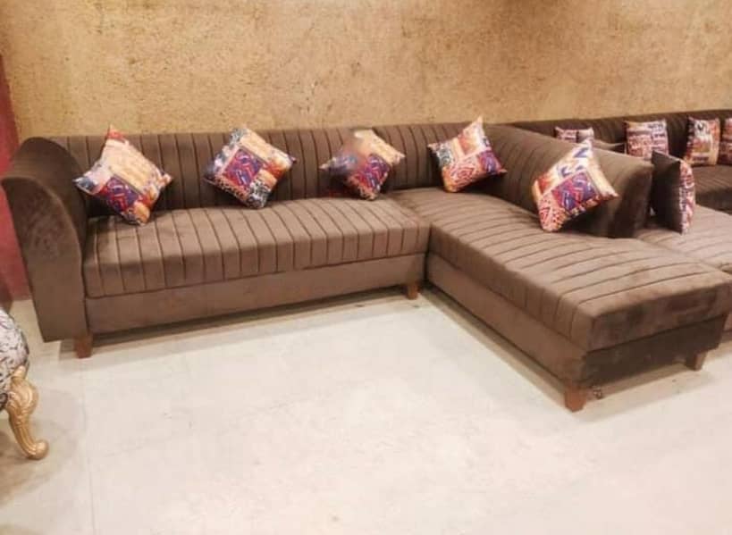 Sofa set\L shape sofa\6 seater sofa\wooden sofa\sofa cum bed 11