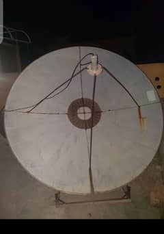 2 pieces of dish antenna with star trak reciever