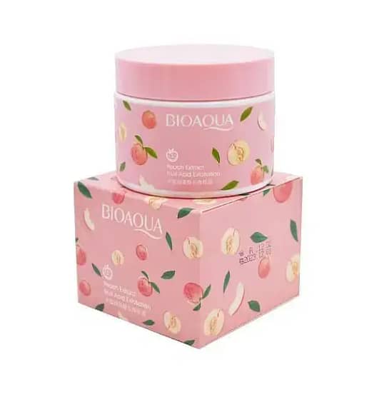 Exfoliating Peach Gel Scrub. 1