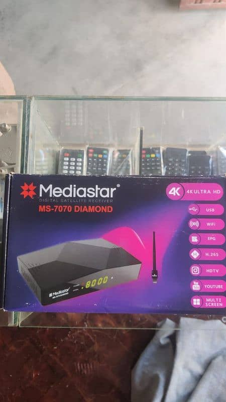 4k MEDIASTAR 7070 daimand Raceiver 0