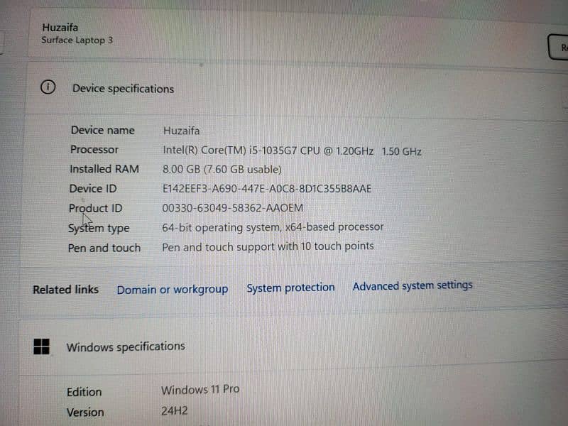 Microsoft Surface Laptop 3 4