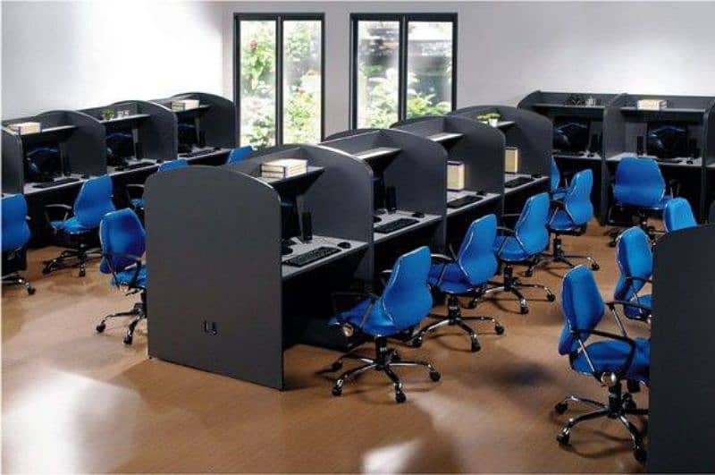 work station cubical executive table meeting table call center 1