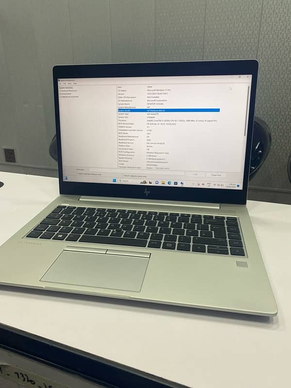 HP laptop | Elitebook 840g5 | Core i5-8th gen | 8/256SSD 1