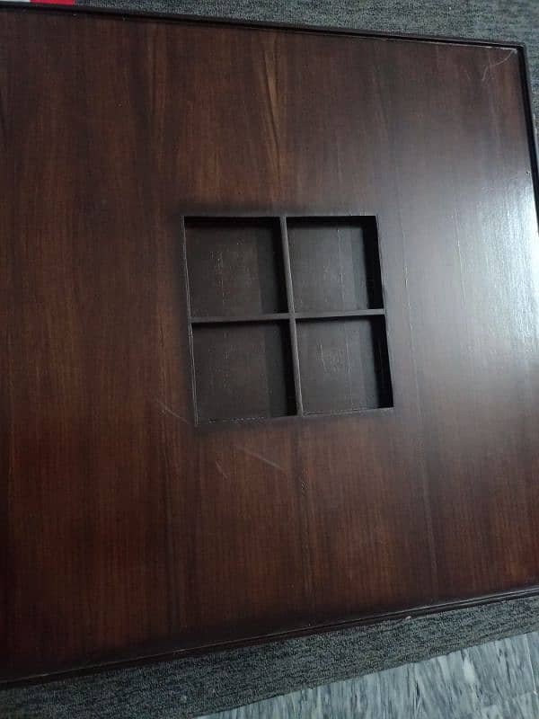 1 center table and 2 side table's for sale 1