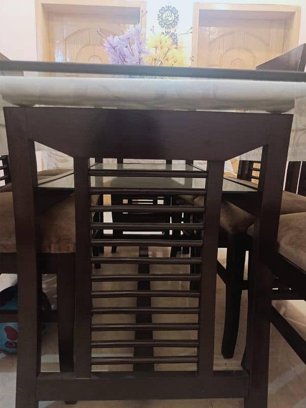 Dinning Table with 8 chairs 4