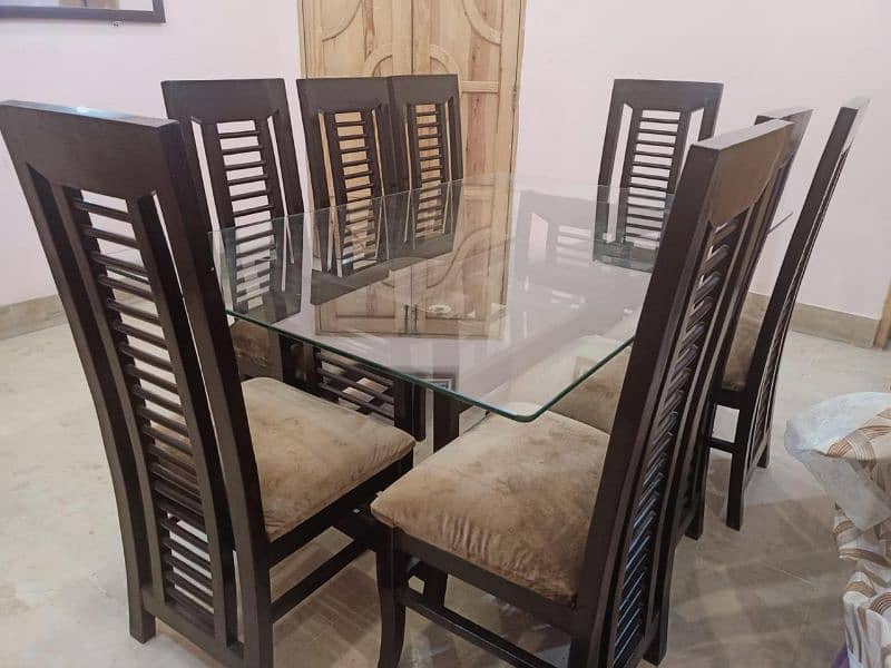 Dinning Table with 8 chairs 9