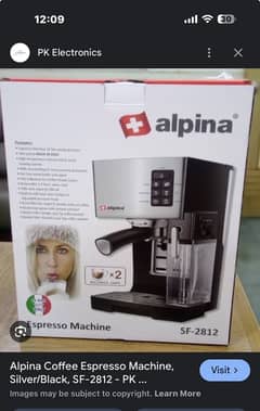 alpina coffee maker