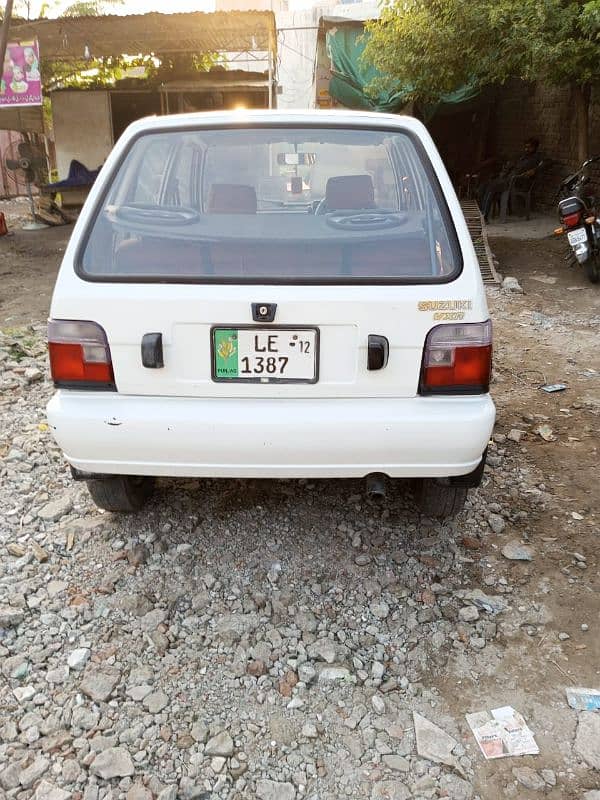 Suzuki Mehran VX 2011 . contact number 03225942763 4