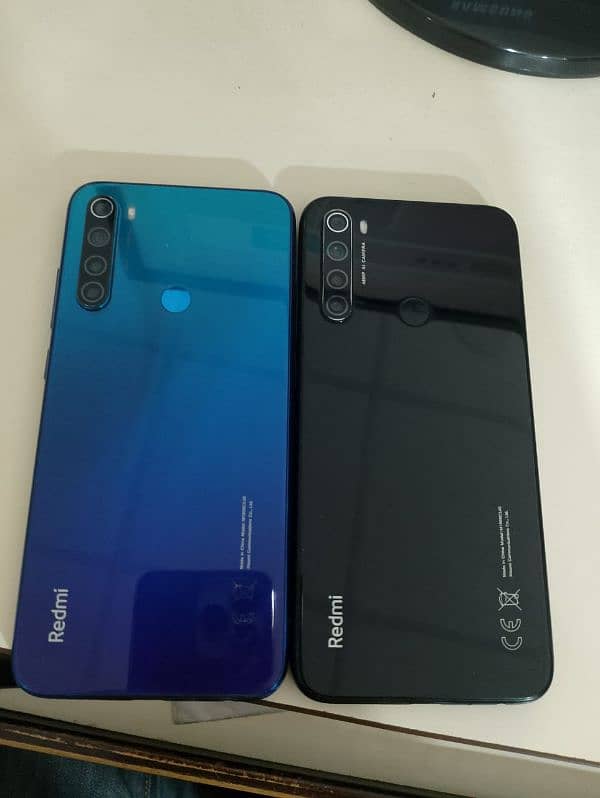 Redmi NOTE 8 available in black and blue 2