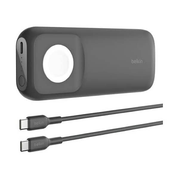 belkin power bank + apple watch and air bod charger 1