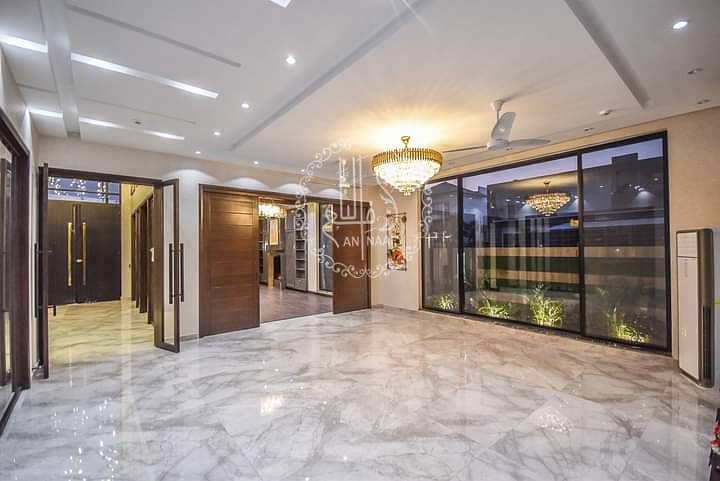 25 Marla Corner Slightly Used Full Basement Luxury Modern Design House For Rent In DHA Phase 6 Near By Raya Golf Country Club Good Location 39