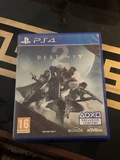 DESTINY FOR SALE PS4 cd || USED LIKE 1 or 2 time