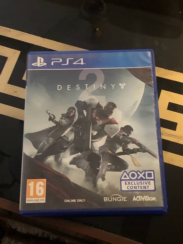 DESTINY FOR SALE PS4 cd || USED LIKE 1 or 2 time 0